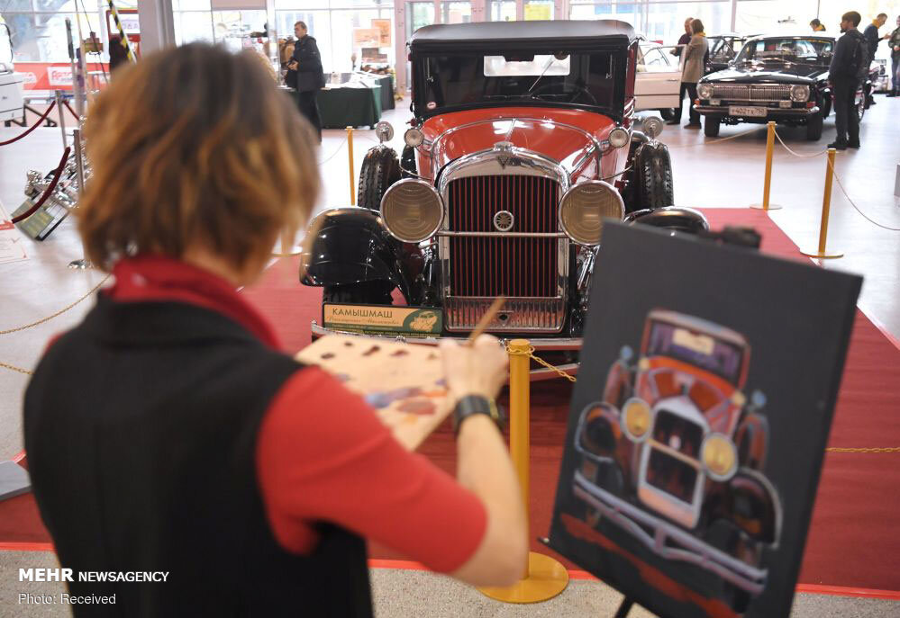 اخبار,تصاویروسایل نقلیه,نمایشگاه ماشین های کلاسیک در مسکو