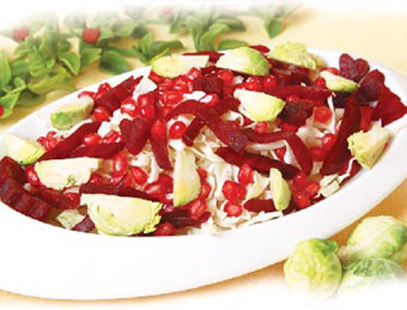 ســالاد لـبو برای شب یلدا ( سالادی رژیمی )