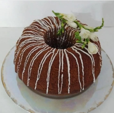 طرز تهیه کیک شیره خرما, کیک شیره خرما دارچینی, کیک شیره خرما گردویی