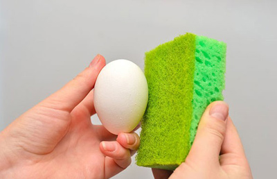
			
		نحوه تمیزکردن تخم مرغ
		