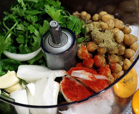 نحوه پخت فلافل رژیمی, مواد لازم برای فلافل رژیمی نحوه پخت فلافل رژیمی, مواد لازم برای فلافل رژیمی