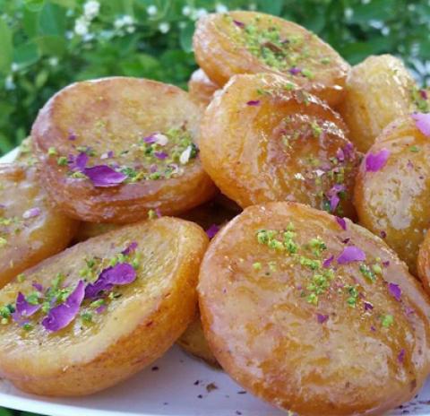 
			
		طرز تهیه شیرینی صب القفشه، شیرینی عربی
		