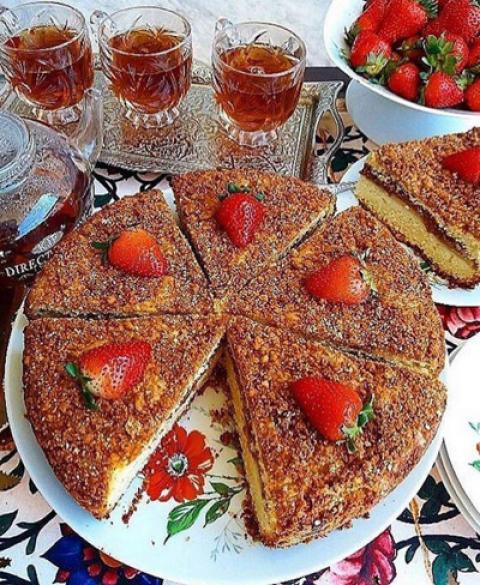 
			
		طرز تهیه کیک کرامبل سیب
		