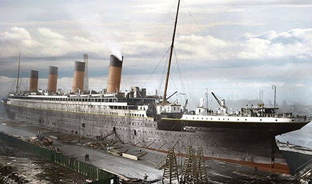 غرق شدن کشتی تایتانیک, تاریخچه کشتی تایتانیک, کشتی تایتانیک واقعی