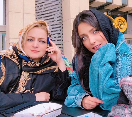 نورا محقق و مادرش نورا محقق, بازیگر نقش آوا در سریال شغال
