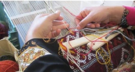 هنر گلیچ بافی چیست,هنر گلیچ بافی ,گلیچ بافی هنری سنتی