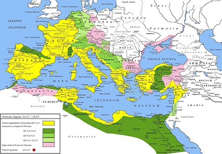 دوره های تاریخی امپراطوری روم, پاکس رومانا چیست, علت تشکیل پاکس رومانا