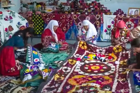 گلدوزی تاجیکی صنایعدستی تاجیکستان, هنر سنتی تاجیک