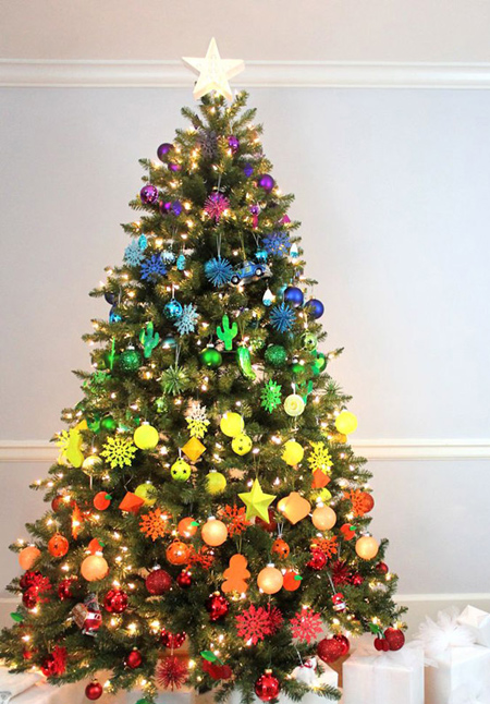 تزیین کردن درخت کریسمس, مدل تزیین درخت کریسمس
