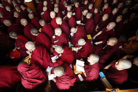 عکسهای جالب,عکسهای جذاب,راهبان بودایی 