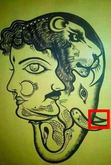 3 نمونه از پازل های توهم نوری معما و تست هوش به همراه پاسخ, تست هوش به همراه جواب, پازل های توهم نوری