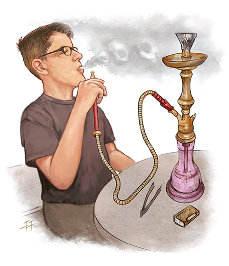 کاریکاتور قلیان کشیدن نوجوانان و جوانان تصویرهای کاریکاتور قلیان کشیدن نوجوانان و جوانان, عکس های کاریکاتور قلیان کشیدن نوجوانان و جوانان, نمونه هایی از کاریکاتور قلیان کشیدن نوجوانان و جوانان