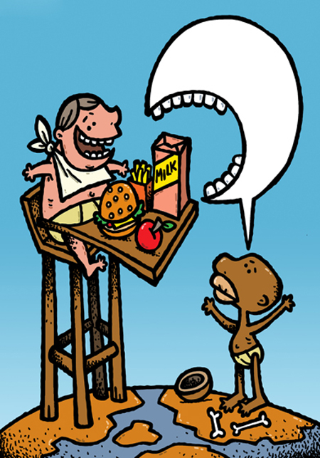 
			
		کاریکاتورهای مفهومی روز جهانی غذا
		