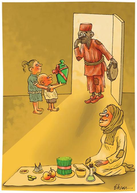
			
		کاریکاتورهای جالب و دیدنی عید نوروز (2) 
		