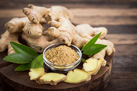 عوارض زنجبیل و معده درد, زنجبیل
