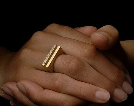 مدل انگشتر مینیمال مربعی مدل انگشترهای مینیمال مربعی