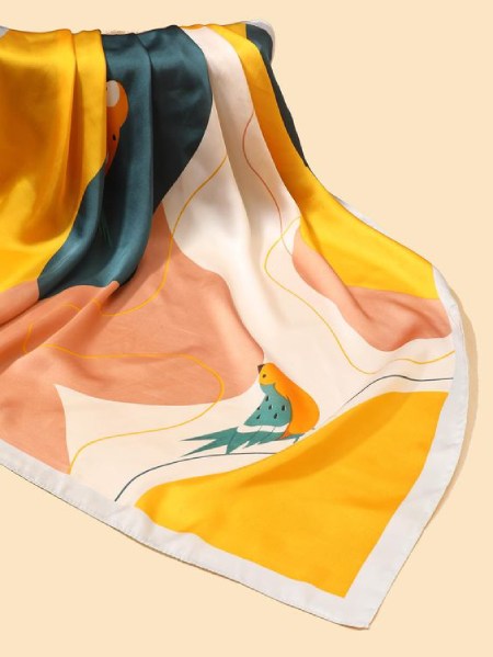 مدل های شال و روسری به رنگ Apricot Crush