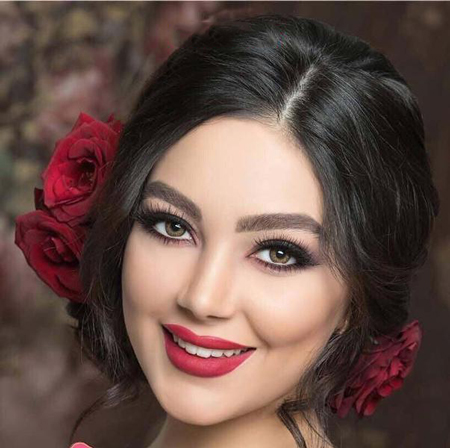 آرایش با رژ قرمز انواع آرایش با رژ قرمز ,آرایش با رژ قرمز,آرایش با رژقرمز