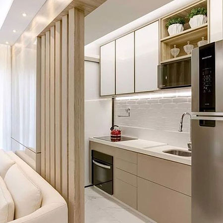 
			
		فنون طراحی آشپزخانه کوچک
		طراحی آشپزخانه کوچک