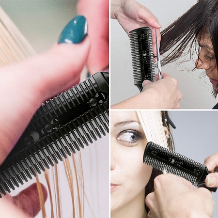پیتاژ مو با تیغ پیتاژ مو, آموزش پیتاژ مو, روش استفاده از پیتاژ مو سر