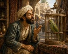 قصه ی طوطی و بازرگان