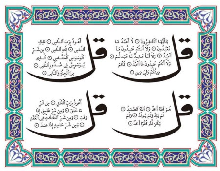 سوره هایی که چشم زخم را از بین می برند سوره هایی برای رفع چشم زخم