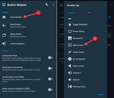 استفاده همزمان از دو برنامه در سامسونگ, استفاده همزمان از دو برنامه در هواوی, اجرای دو برنامه به صورت همزمان در اندروید