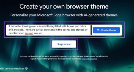 شخصی&zwnj;سازی Microsoft Edge, سفارشی&zwnj;سازی مرورگر اج