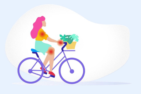 دوچرخه سواری  برای آرتریت