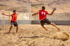 
			
		هندبال ساحلی یکی از انواع هندبال 
		ورزش هندبال ساحلی