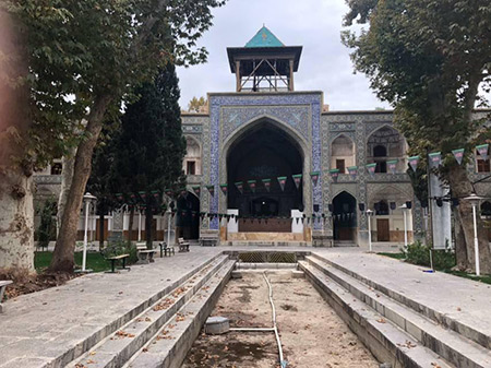 مدرسه چهارباغ,مدرسه سلطان حسینیه,عکس مدرسه چهارباغ