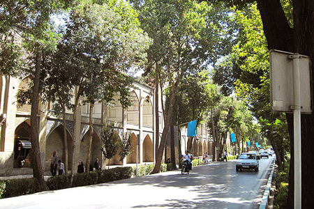 مدرسه چهارباغ,مدرسه مادرشاه,عکس های مدرسه چهارباغ