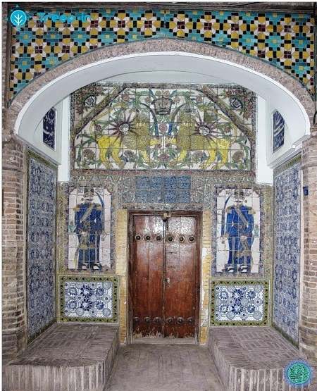 موزه محلی مردم شناسی سمنان,درب ورودی گرمابه پهنه سمنان