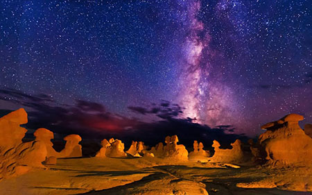 دره ستارگان قشم در شب جاهای دیدنی قشم در شب, تفریحات شبانه در جزیره قشم, دره ستارگان قشم در شب