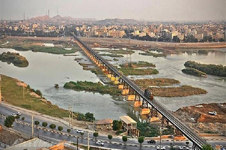 پل سیاه اهواز قدیمی ترین پل های رود کارون
