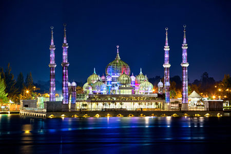 
			
		مسجد کریستال، شاهکار هنری و معماری در مالزی
		