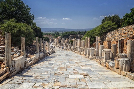 منطقه باستانی افسوس, شهر تاریخی افسوس, تور شهر افسوس