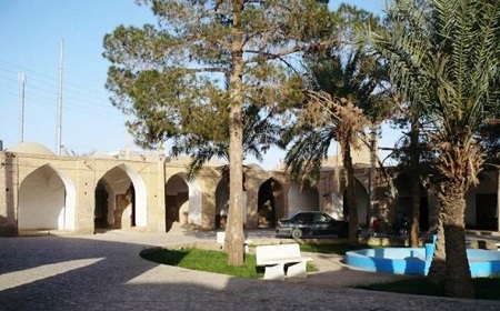 معماری میدان خان یزد میدان خان یزد, مجموعه خان یزد, تاریخچه میدان خان