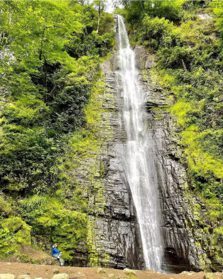 ارتفاع آبشار لوشکی
