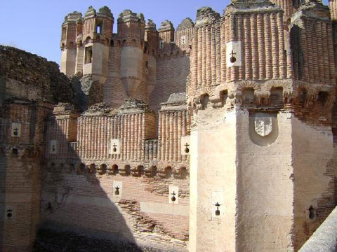 دیدنی های اسپانیا قلعه کوکا,قلعه کوکا اسپانیا,اسپانیا