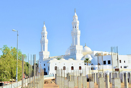 معماری مسجد ذوقبلتین, تصاویر مسجد ذوقبلتین, درباره ی مسجد ذوقبلتین