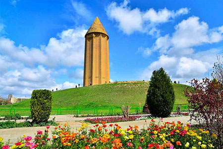 معماری برج گنبد قابوس برج گنبد قابوس,برج گنبد قابوس کجاست,عکس برج گنبد قابوس
