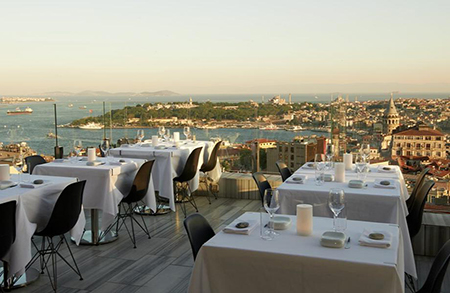 رستوران‌های شیک و لوکس استانبول, بهترین رستوران های استانبول, رستوران روملی حصار اسکله