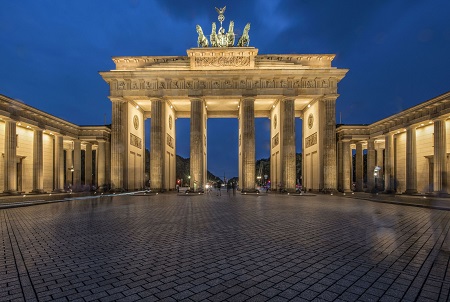 جاذبه های گردشگری برلین,تصاویر جاذبه های دیدنی برلین,دروازه براندنبورگ