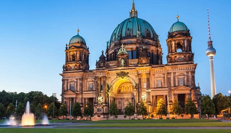 جاذبه های توریستی برلین,دیدنی های برلین,کلیسای جامع برلین 