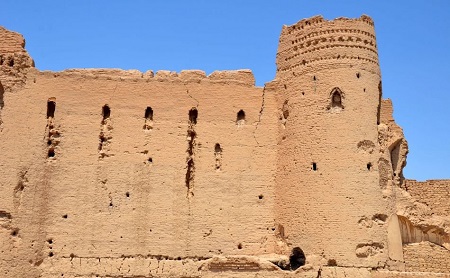 قلعه باستانی فهرج یزد روستاهای فهرج, دهستان فهرج, دهکده کویری ایران