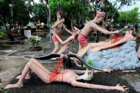 پارک جهنم تایلند,باغ جهنم