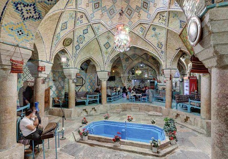 تاریخچه حمام وکیل کرمان مقاله درباره حمام وکیل کرمان, حمام وکیل, عکس حمام وکیل