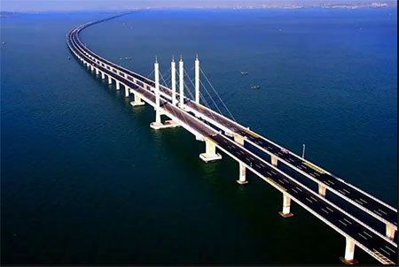 طولانی ترین پل جهان,طولانی ترین پل های جهان,پل دانیانگ کانشان