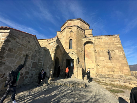 jvari monastery صومعه جواری در متسختا, تاریخچه صومعه جواری